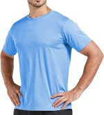 5 Pack Men's Dry Fit T Shirts, Athletic Running Gym Workout Short Sleeve Tee Shirts for Men - Image 8